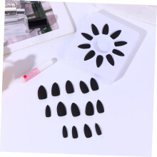 24 künstliche Fingernägel, Nagelaufkleber für Frauen, tragbar für DIY-Stickerprojekte