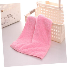 8 stuks absorberende vierkante speekseldoekjes/gezichtsdoekjes voor jongens en meisjes, badhanddoek voor meisjes, willekeurige kleur.