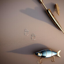 100 agrafes de pêche en acier inoxydable en forme de gourde, connecteurs à dégagement rapide pour leurres