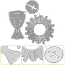 Molde de metal para cuchillos para scrapbooking, manualidades, troqueles de corte para hacer tarjetas, troqueles de acero al carbono con forma
