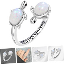 Stilvoller Damenring, Metallring für Mädchen, bequemer Fingerschmuck, einzigartiges offenes Design