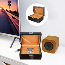 Hochwertige Schmuckschatulle aus Holz zur Aufbewahrung von Uhren und Armbändern, Organizer für die Wohnungseinrichtung