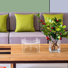 Support distributeur de boissons en acrylique au design polyvalent et à installation facile, porte-boissons à l'apparence moderne et élégante