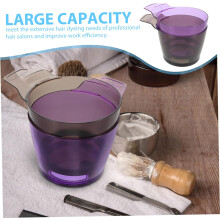 2pcs Hair Dye Mixing Bowls with Handles Plastic Hair Color Bowls for Salon and Home Use Mixing Cups Set