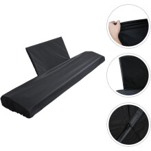 Housse de protection pour clavier de piano numérique 88 touches, extensible, en tissu composite, anti-poussière.