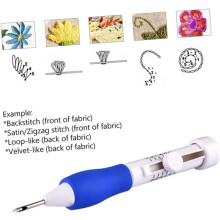 DIY-Sticknadel-Set mit Stickstift, Stickgarn und Stickwerkzeugen – Handarbeitsset