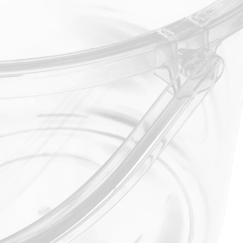 Seau portable réutilisable de grande capacité avec poignée pour eau 2