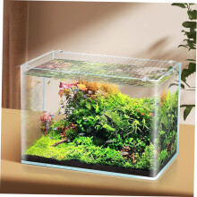 Couvercle de aquarium en filet anti-évasion avec cadre réglable et 5 supports