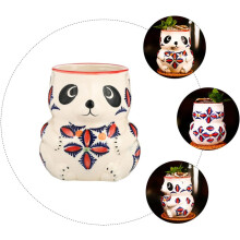 Cană ceramică cu panda, suport pentru vin Hawaii, capacitate 480 ml, cană elegantă și creativă