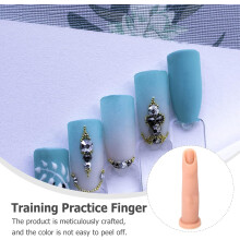 Kit d'entraînement pour la manucure artistique, modèle de doigt artificiel et kit de pratique