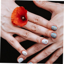 1 confezione di strass per nail art, decorazioni per manicure, gemme con fondo piatto