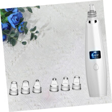 1pc elétrico níveis ajustáveis portátil facial instrumento de limpeza intercambiável