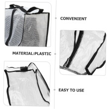 Sac à chaussures zippé, organisateur de rangement pour bottes, porte-bottes anti-poussière pour les voyages et la maison