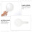 Tableau blanc portable pour garçons et filles, avec tablette effaçable à sec et réutilisable. 7