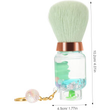 Pinceau de maquillage portable en forme de réservoir d'essence pour les joues