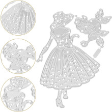 DIY metal aço carbono em relevo de corte morre para a fabricação de cartões, decoração Die cortes Stencils