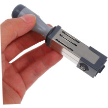 Timbro datario autoinchiostrante rotondo da 19 mm, multiuso, portatile, con rullo numerico per la data.