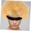 Perruque afro colorée pour Halloween, cheveux synthétiques bouclés, perruque courte disco 1