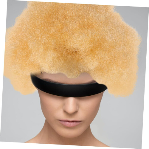Perruque afro colorée pour Halloween, cheveux synthétiques bouclés, perruque courte disco