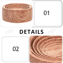 Diffuseur d'huiles essentielles en bois pour voiture et maison, diffuseur de parfum non électrique avec accessoire en bois de rose