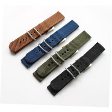 Ersatzarmband für Uhren, Nylon-Canvas-Uhrenarmband, bequemes Armband