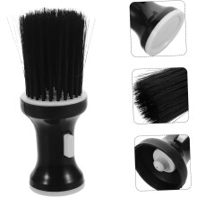 Perie de curățare pentru frizerie, pentru mustață, îngrijire, salon de gât, praf cu peri moi