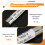 1000V 500mA 6.3 x 32mm White Ceramic Fuse for Multimeter 3