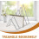Multi-Functional Iron Triangle Bookend and Vinyl Record Holder Desktop File Organizer 1