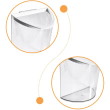 Cubo de basura de cocina con montaje trasero, organizador de almacenamiento colgante para armario de cocina.