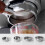 Stainless Steel Pressurized Coffee Filter Basket 2 pcs 4