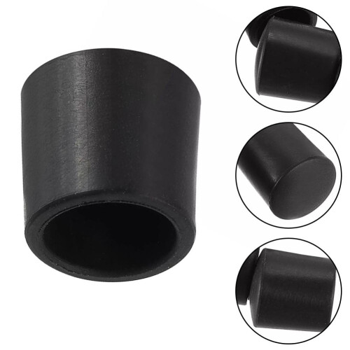 Rubber Door Stop Bumper Tips Black 8 Pcs 1