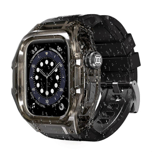 SHELLBOX για Apple Watch Series 10 46mm IP68 Αδιάβροχη ενσωματωμένη θήκη ρολογιού με 1