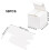 White Gift Boxes Paper Craft Cupcake Boxes 2.3x2.3x2.3 in 2