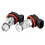 2x Λαμπτήρες LED H8 H9 H11 6000k Super White 100w για φώτα ομίχλης αυτοκινήτου - DD 4