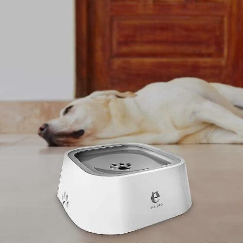 2025-pet Water Bowl, Φορητό μπολ υπερχείλισης για σκύλους, μπολ νερού 1,5 λίτρω 2