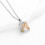 Hummingbird Heart Cremation Necklace for Ashes 4