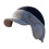 Knitted Beanie with Visor and Earflaps Black 3