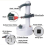 Electric peeler for apples and potatoes, comes with 2 sharp blades 3