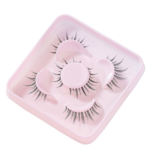 (Demon) 3 Paires de Faux Cils Doux pour Bureau