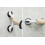 Confezione da 2 maniglie di supporto per doccia da 30 cm con ventosa resistente 4