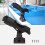 (Screw model) 360 Angelrutenhalter mit Pin 4