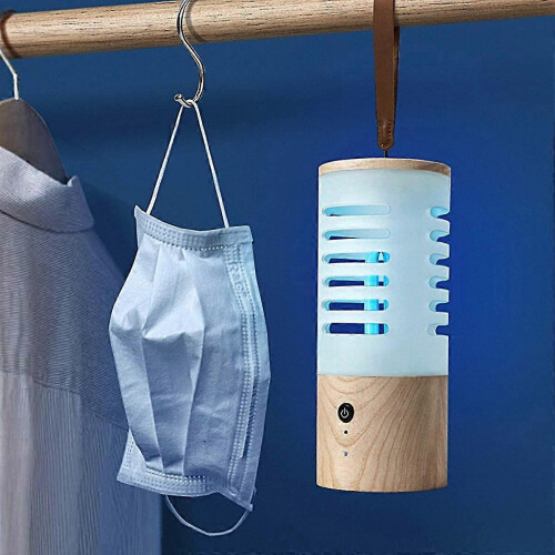 Lâmpada elétrica automática anti-mosquitos para uso doméstico, com luz azul, compacta e eficaz 1
