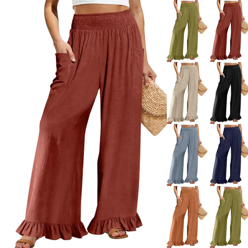 Women's Super Soft Joggers Designed for Indoor-Light  Blue M 1
