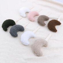 (B10) Pacifier Pendant Dummy Holder Plush Ornament Stroller Hanging Decorations Soft Moon Toy Infant Pacifier Crib Accessories S5566