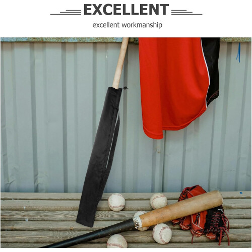 Förvaringsväska för basebollträ 75 cm, bärbart basebollträskydd, handhållet och ryggsäcksformat 2