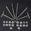 (Oval, Gold) Cake Holder Stick Reusable Not Easy to Break Solid Cake Dessert Hardware Fitting for Bakery BoSaiD 3