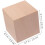 30pcs Natural Blocks for Crafts Unfinished Wooden Cubes for Math Teaching and Creative Projects Square Blocks 2