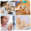 30pcs Natural Blocks for Crafts Unfinished Wooden Cubes for Math Teaching and Creative Projects Square Blocks 4