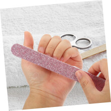 Arquivos de unhas de manicure de tira de arquivo de unhas de 30pcs duplo lado para uso profissional e doméstico Eva segura
