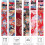 36Pcs Cotton Cloth Strips for DIY Patchwork Quilting, Long 6.25X100Cm Sewing Fabric Bundle 1